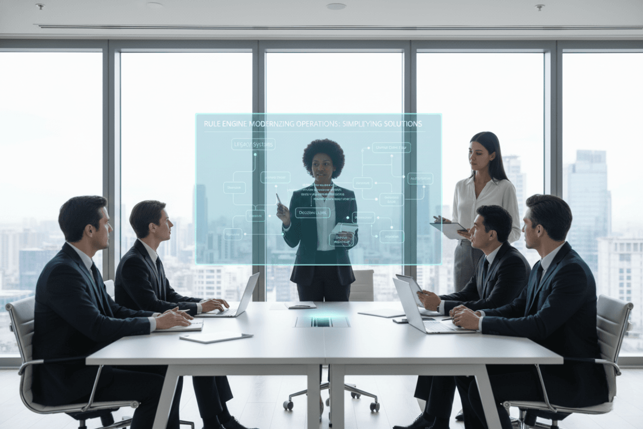 Motor de reglas para modernizar las operaciones y simplificar las soluciones image