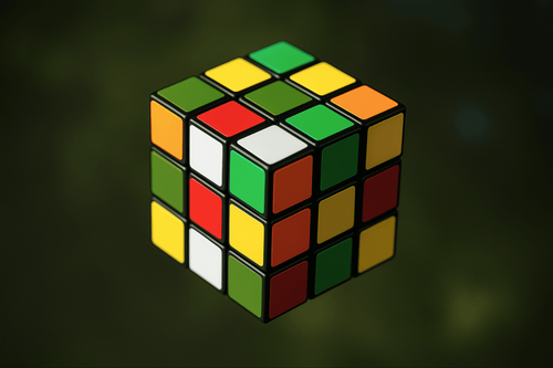 Solving Rubik’s cube in DecisionRules image